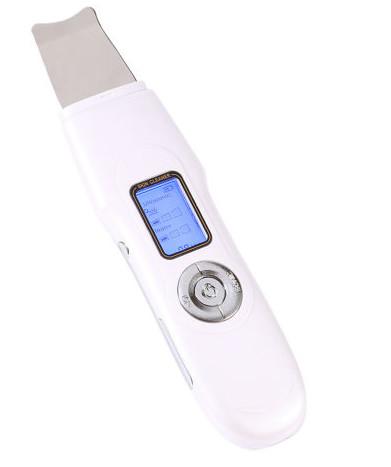 CE RoHS Approved Anti-aging Ultrasonic Skin Peeling Rechargeable Face Scrubber