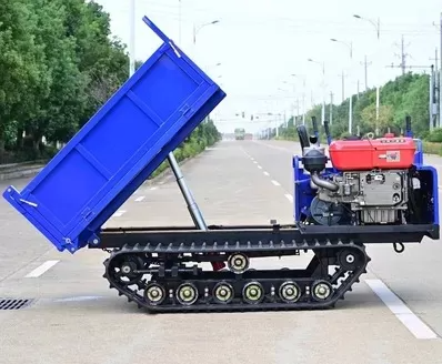 Heavy Duty Self-Propelled Diesel Tracked Transporter GF5000A 5 Ton Capacity Oil Palm Plantation Forestry