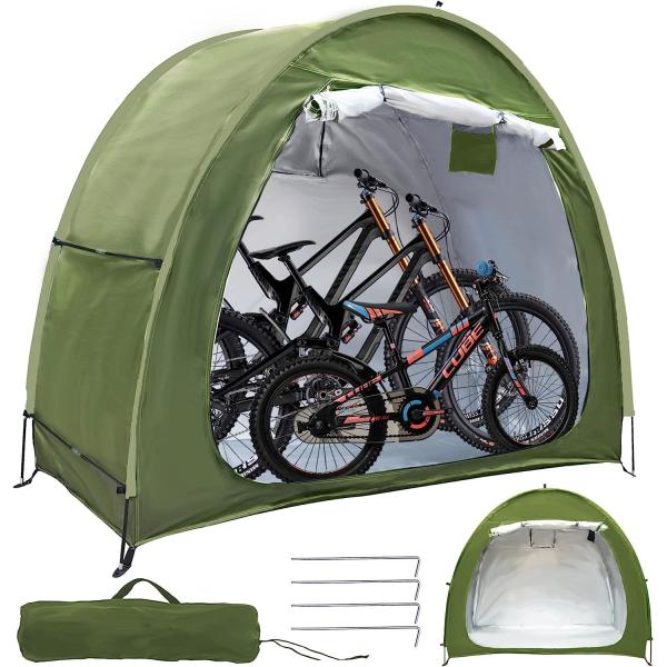 Outdoor Bicycle Storage Room Tent, Bike Cover Storage Outdoor Portable Bicycle Tent, Storage Tent for Home Garden
