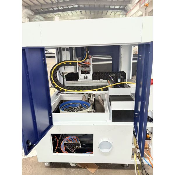 QH - Automatic Vibratory Bowl Loading Full-Closed-Loop Automated Precision Processing with Laser Cutting