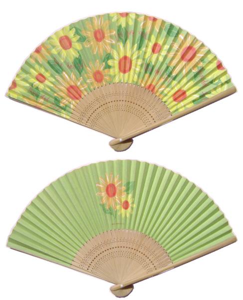 Customizable Bamboo Folding Hand Fan in Multiple Sizes 21*38cm 23*42cm 26.5*47cm for Wedding Decoration and Promotions