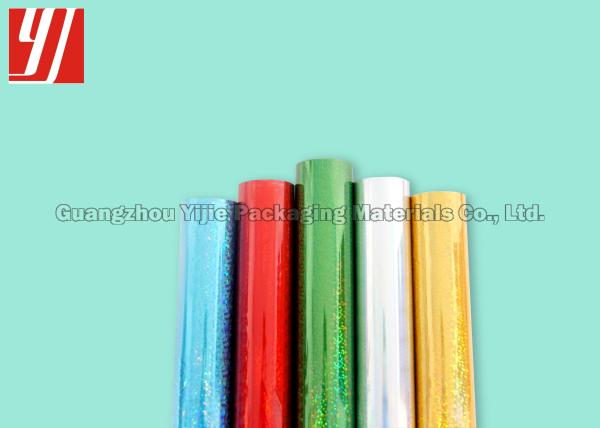 12μm Holographic Hot Foil For Cosmetics Boxes Medicine Containers