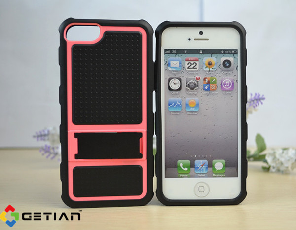 Tough Hard iPhone 5 Protective Covers and Cases for Driving Stand