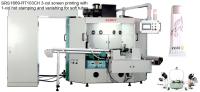 5 machine automatique impression de la station 50Hz, 70pcs/Min Silk Screen Equipment