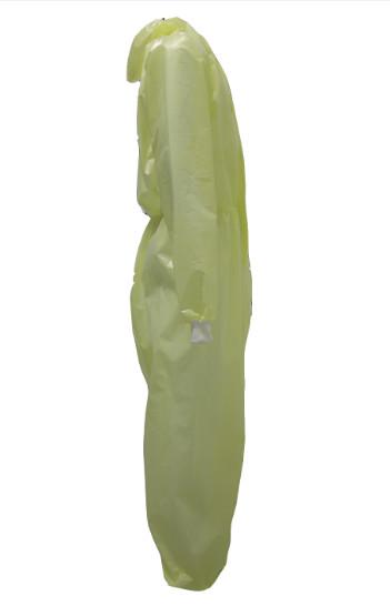 PP+PE 50GSM Breathable Waterproof Anti-static Disposable Medical Clothing Polyester Thread Rib-knitted Cuffs&Ankles