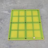 Vibrating Linear Polyurethane Screen Panels PU Silicon Ore Sieve Plate