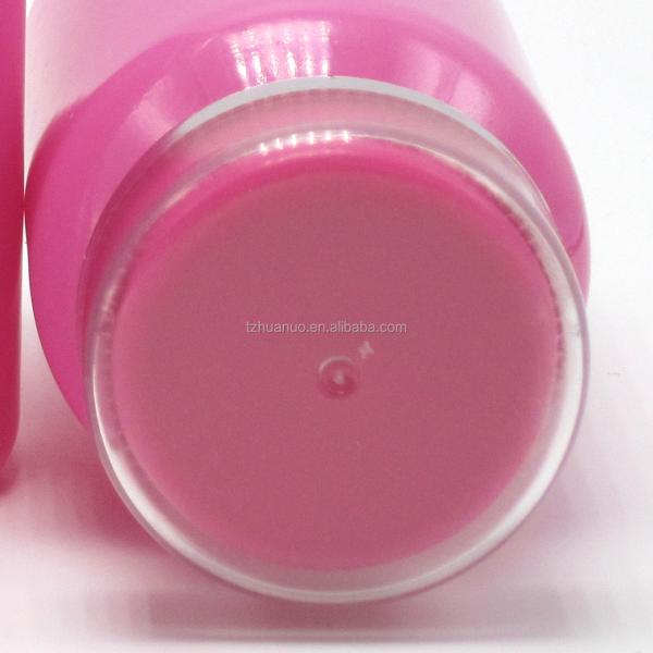 Logo personnalisé Bouteille en plastique PET de 150 ml pour emballage de surface industrielle et pilule