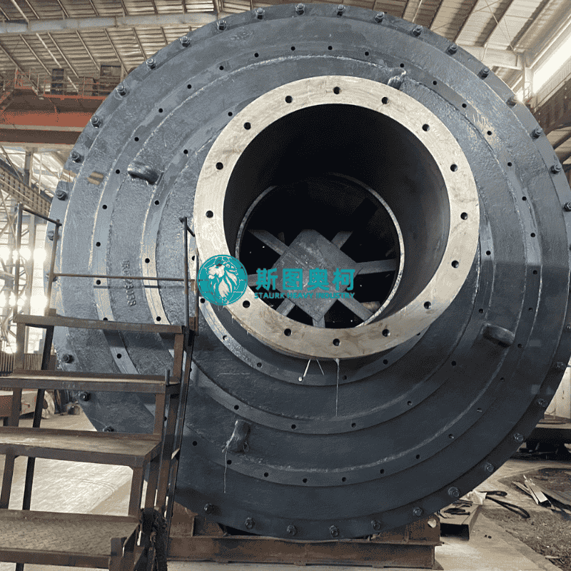 Mineral Grinding Equipment Ball Mill with Replaceable Parts and Third Party Inspection for Wet and Dry Grinding