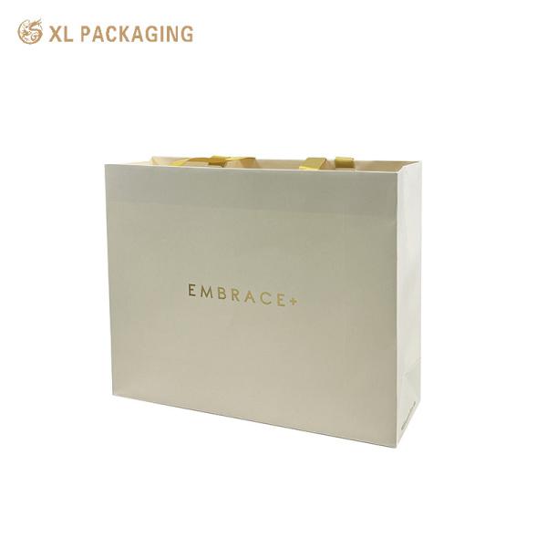 XL Packaging Custom Packaging Factory White Paper Gift Bags Customized Custom Art Special Paper Bag Wedding Welcome Birthday Support Accept