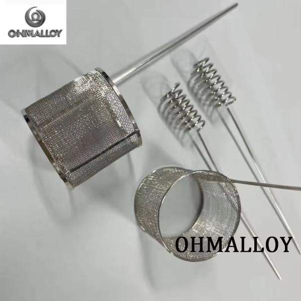 40*40mm Counter Electrode Platinum Mesh Cylinder Cathode & Anode