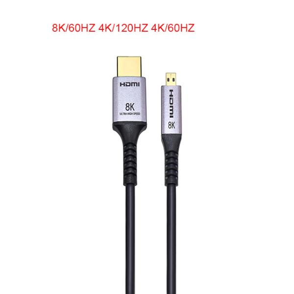 HDMI 8k Male To Male Cable  8K  High Speed 8K 60Hz Alloy Shell 48Gbps