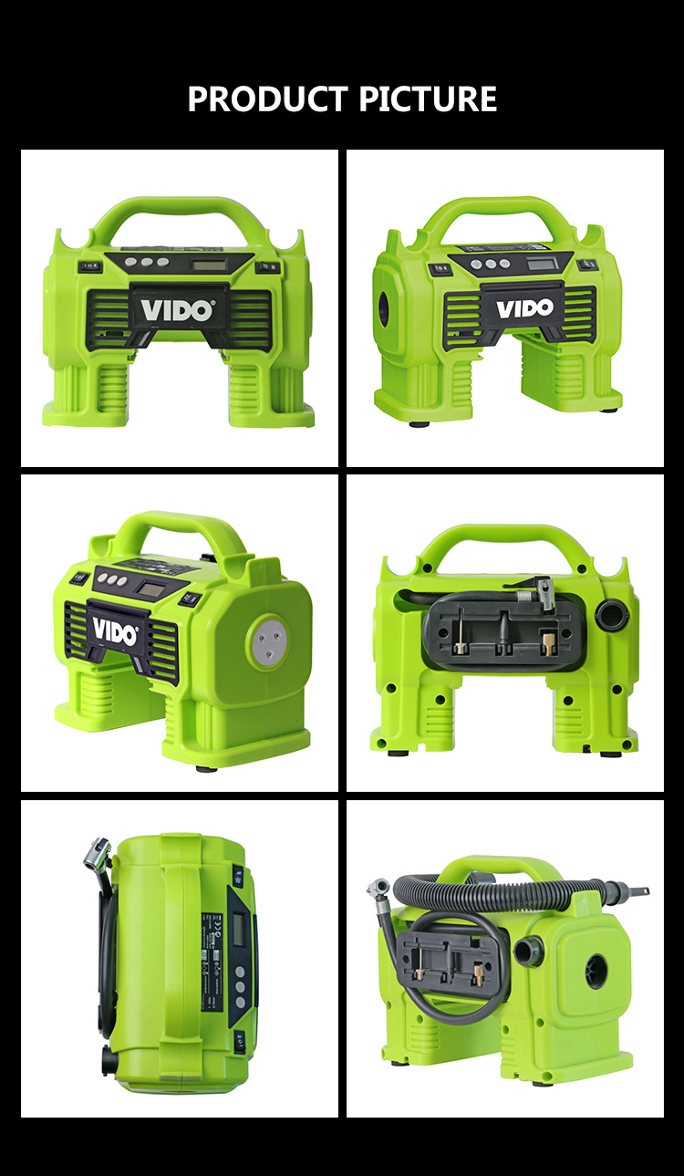 Handheld DC компрессора 12V Inflator 160psi для автомобильной промышленности
