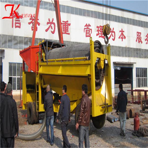 gold mining trommel alluvial gold mining equipment automantic alluvial gold panning machine