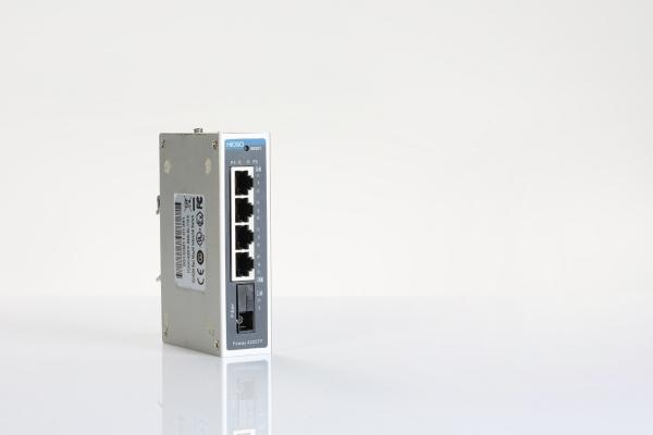 HiOSO 1310nm Industrial Ethernet Switch Din Rail Mount 5 Ports