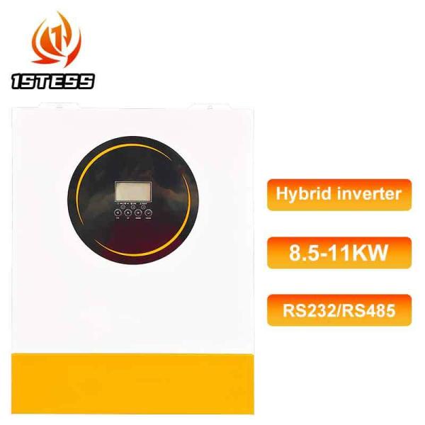 48V 11kw 8.5kw Hybrid Solar Inverter Single Phase Pure Sine Wave Off Grid MPPT with Built-in Solar Charger and AC Charger