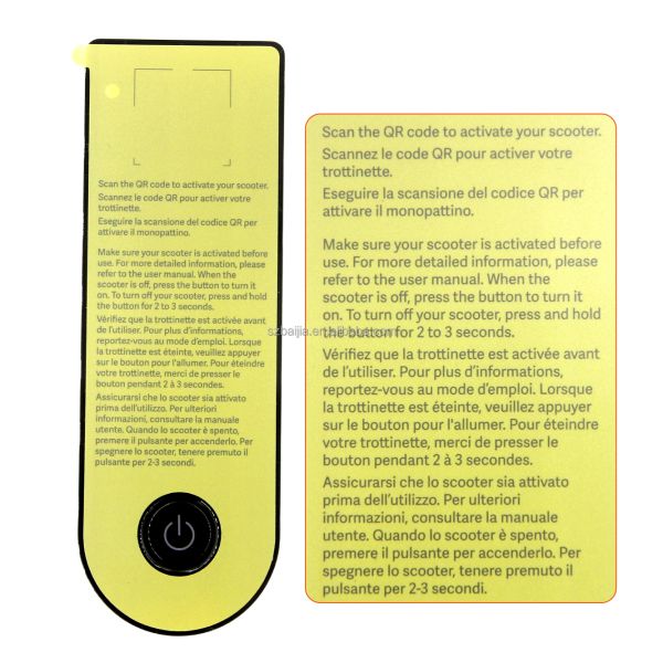 Original MI 4 GO 48V Electric Scooter Display Cover For XIAO MI 4 GO Electric Scooter Spare Parts