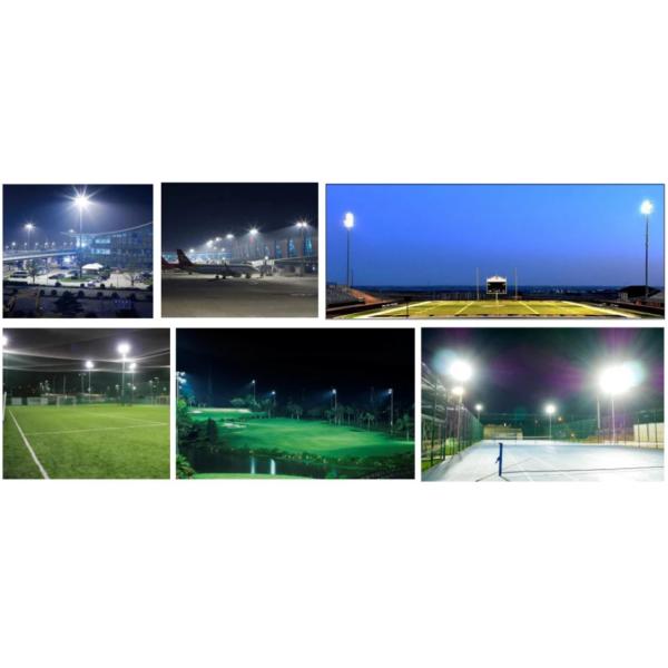 1200 Вт светодиодный высокомощный стадионный свет 150 мм / Вт IP66 водонепроницаемый светодиодный светодиодный наводнительный свет с CE RoHS для теннисных спортивных полей