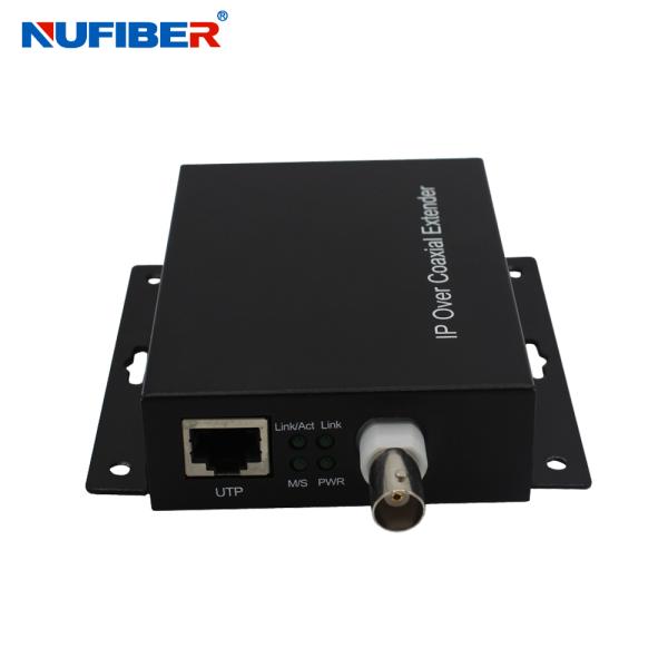 2KM 10 / 100M Ethernet Over Coax Extender IP Over BNC EOC Via 75ohm Coaxial Cable