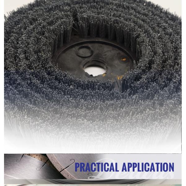 Долгая срок службы Круглая стальная щетка Fickert Frankfurt для полировки гранитных мраморных плиток