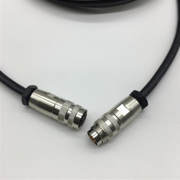 Cabo AISG RET cruzado 300 mm Alcatel Lucent macho 8 pinos para fêmea 8 pinos