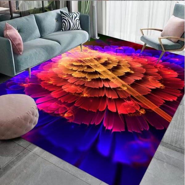 Bedroom Living Room Floor Carpets Dust Proof And Water Absorption