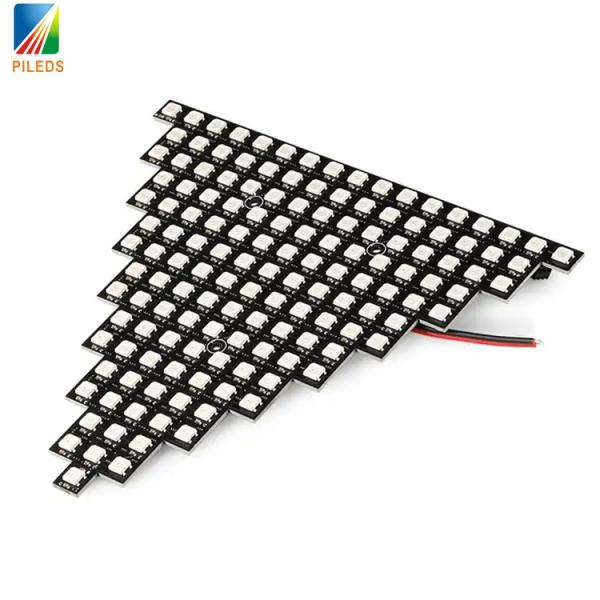 Pixel DIY LED Dot Matrix Экран треугольной формы WS2812 полный цвет