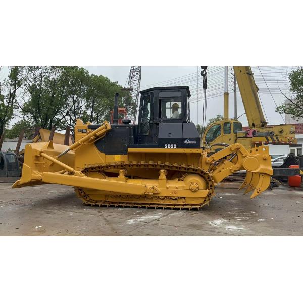 YUNNEI Engine Used Bulldozer Mountain Push 6.4cubic SD22 in Good Condition for Market