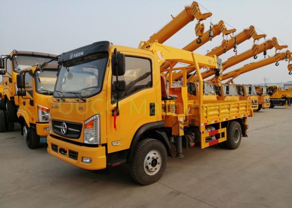 Stiff Boom Type Truck Mounted Boom Crane 10t Small Lifting Hydraulic Grua