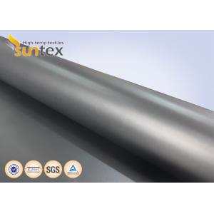 Flexible Connector Weather Proofing Material: Black Neoprene-Coated Glass Cloth
