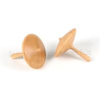 Custom Wooden Spin Tops Gyroscopes Montessori Sensory Toys