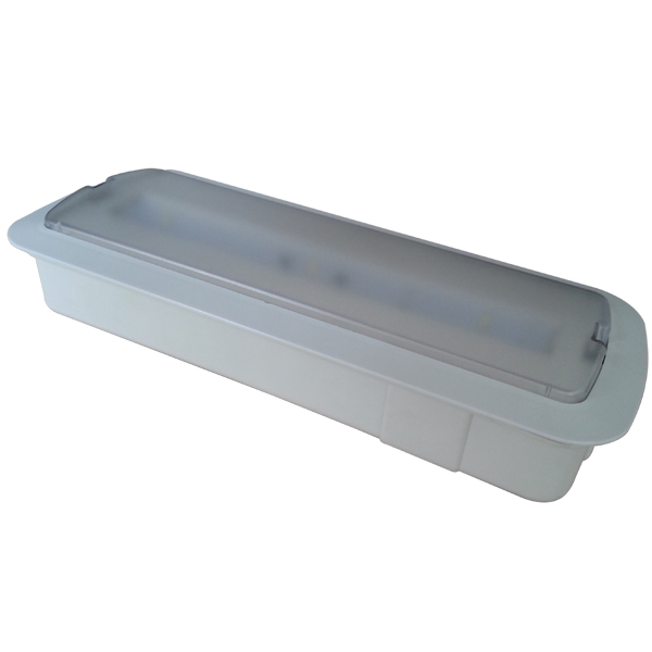AC Power LED Rechargeable Emergency Light Fire Retardant ABS Casing L116M-C