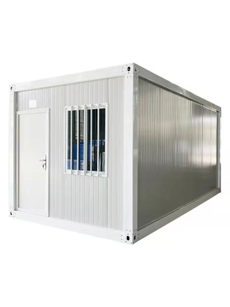 Casa de contêineres modular pré-fabricada personalizada com janela deslizante de PVC