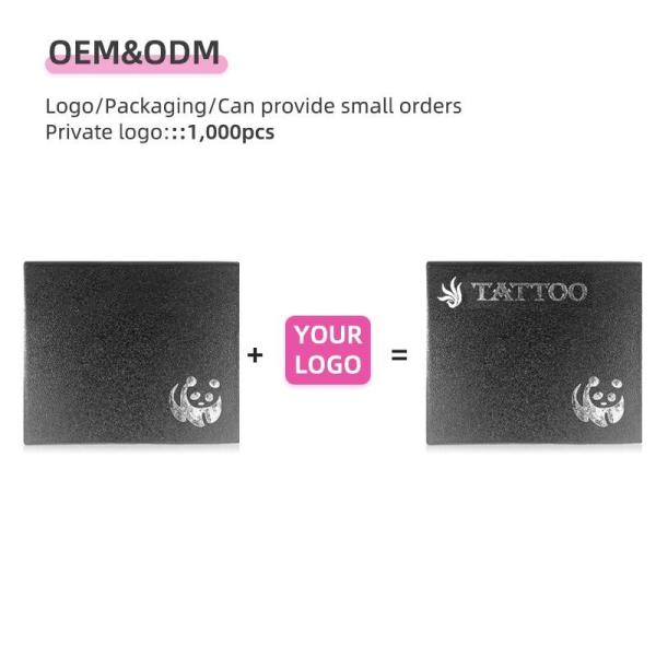 Устранимые постоянные аксессуары макияжа татуируют синь сумки шнура зажима пластиковую