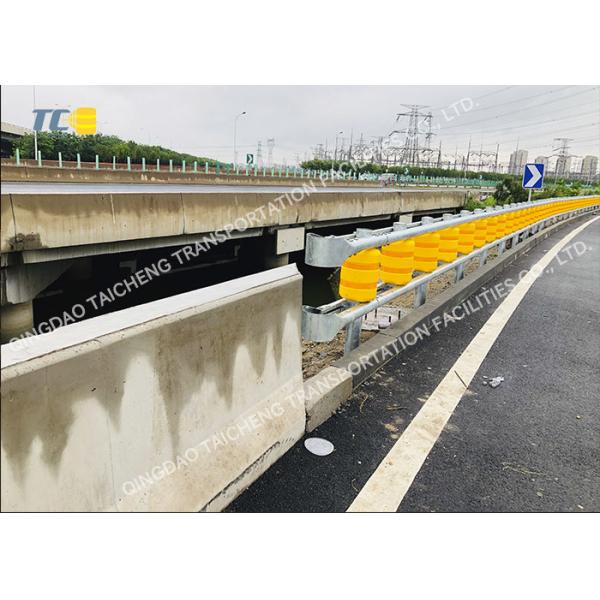 Продвинутая технология Rolling Guardrail Barrier Устойчивая к ударам