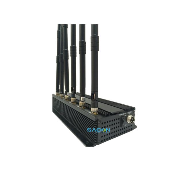 2G 3G 4G GPS Джаммер сигнала мобильного телефона DC12V с дальностью 50 м, мощность 15 Вт