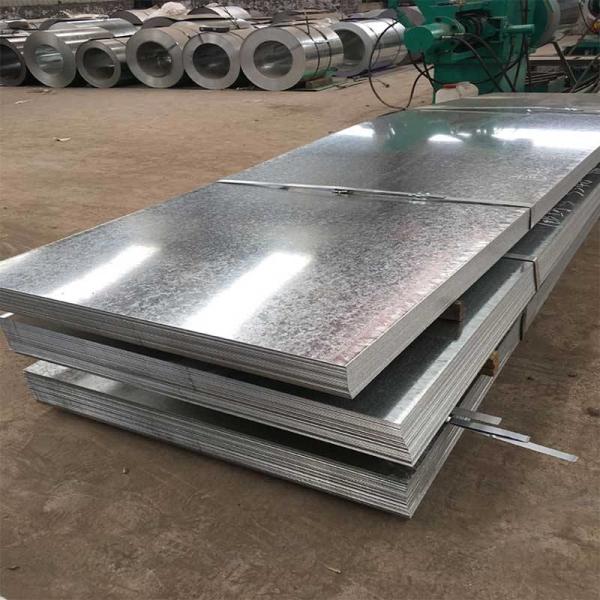 High Strength Galvanized Steel Plate ST12 Cold Rolled ISO9001 2800mm