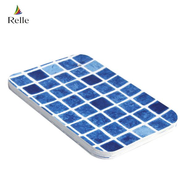 Commercial Mosaic Tile Pool Liner Waterproof Mosaic Vinyl Pool Liner
