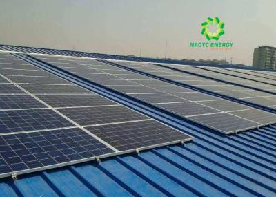 Sistemas solares do racking do telhado da confiança estática, sistemas da montagem do picovolt do telhado liso