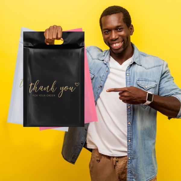Multicolour Waterproof Mailing Bags Customized Mailing Bags With Handles