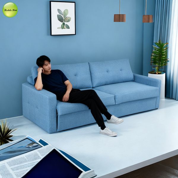 Hot Sale Living Room Sofa Set Convertible Folding Sofa Bed Stainless Steel Frame Foldable Bunk Bed For Hotel Apartment