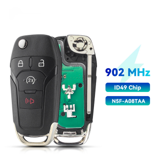 HN013424 4 Button Remote Key FSK 902MHz PRO 49 Chip Keyless Entry 4B FOB Ford F150 250 2015-2020
