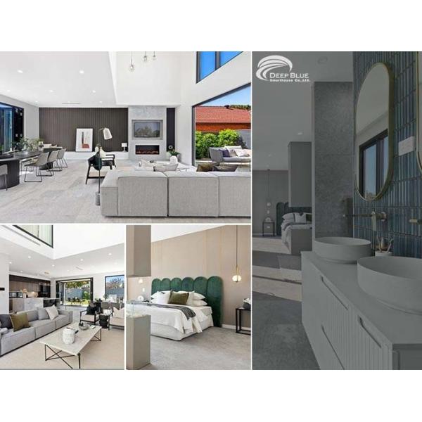 Вилла света EU/AU/NZ/USA стальная обрамляя полуфабрикат роскошная