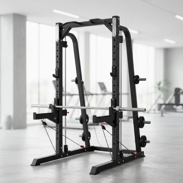 Guiding Vertical Smith Machine U+H1034 Variable Path Hinge Based Resilient Adjustable