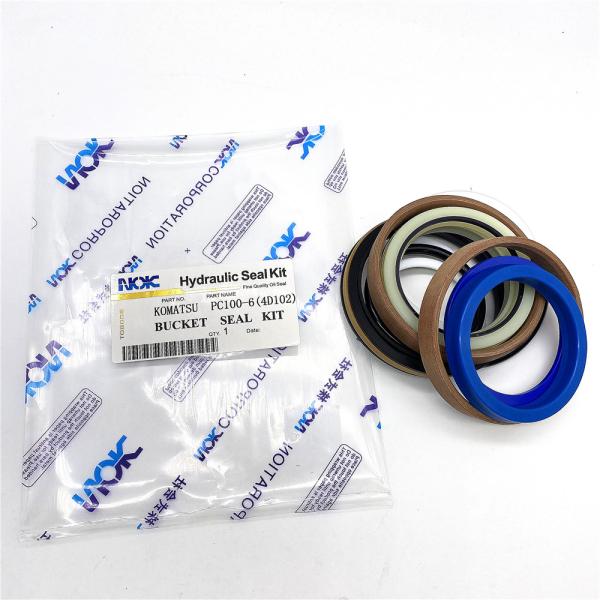 4D102 Bucket Cylinder Seal Kit , PC100-6  Komatsu Cylinder Seal Kits