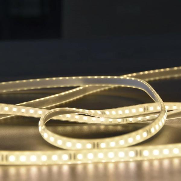 110v220v impermeável 10mm 180leds 6500K Tabela de corte a óleo SMD2835 LED Strip Light IP67