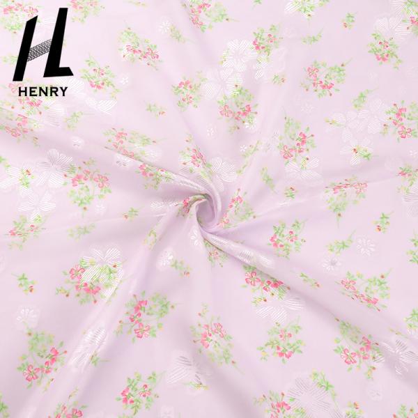 ODM Printed Chiffon Material Wedding Dress Tulle Fabric