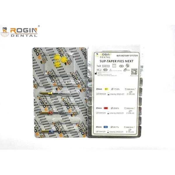 Niti Rotary Dental Endo Files Sup-taper Files Next for Root Canal Retreatment Engine Use