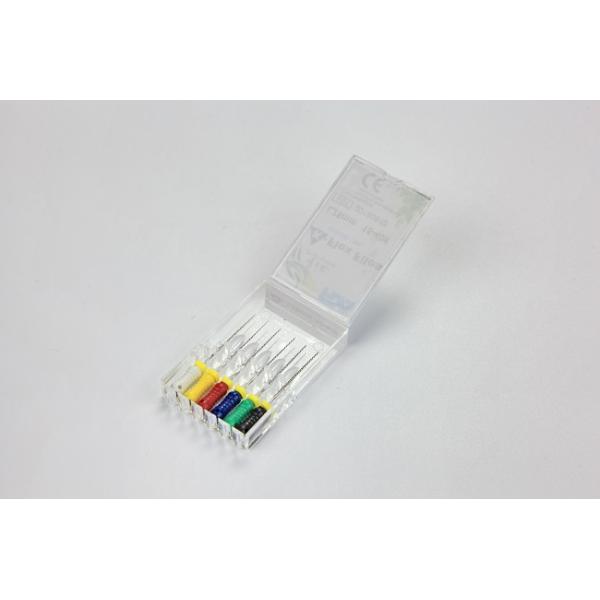 Single / Assorted Size Endodontic Hand Files , High Hardness K Flex Files