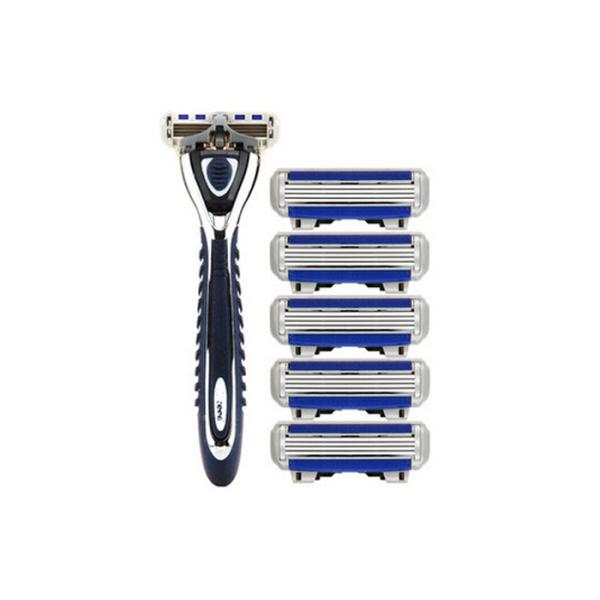 Safety Electric Male Shaving Razor 1 Handle With 2 Cartridges Pace 4  Razor