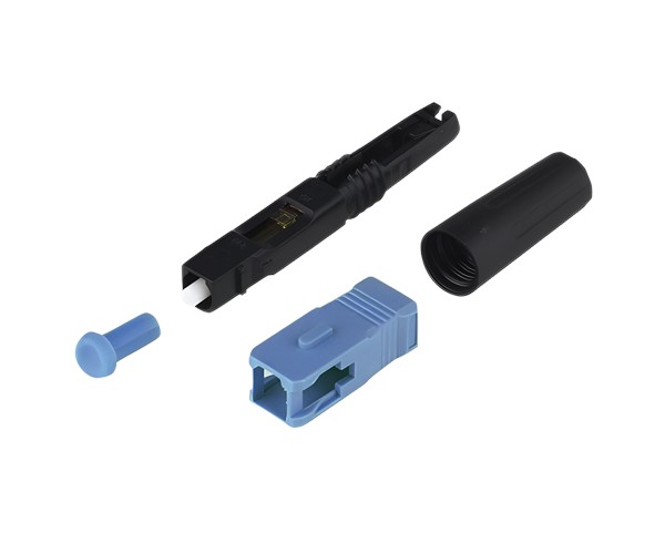 SC UPC Fast Assembly Connector - Reusable Fiber Optic Fast Connector with High Installation Success Rate and Embedded Fiber Optic Structure
